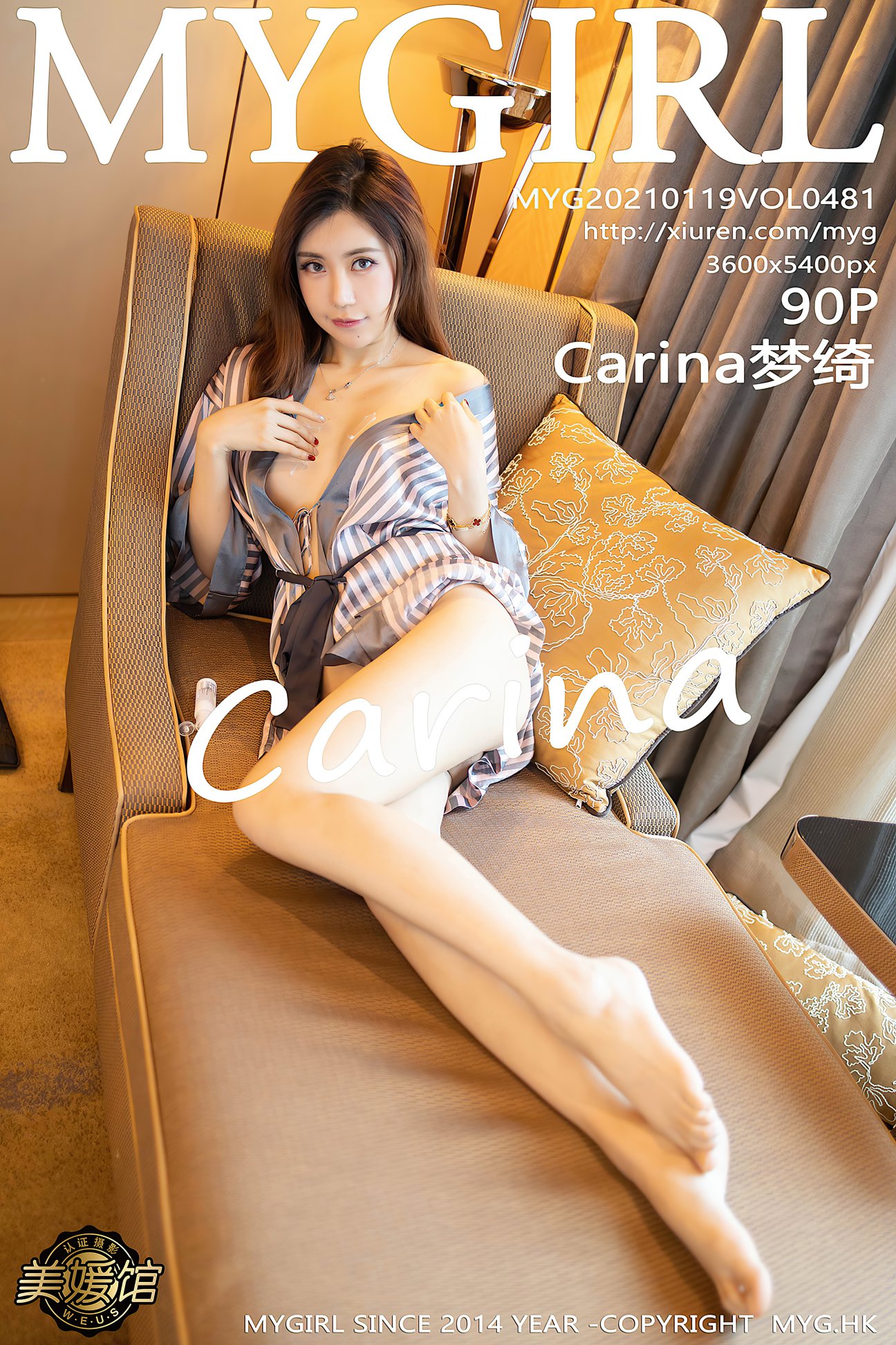 [MyGirl美媛馆] 2021.01.19 VOL.481 Carina梦绮 [90P-860MB]