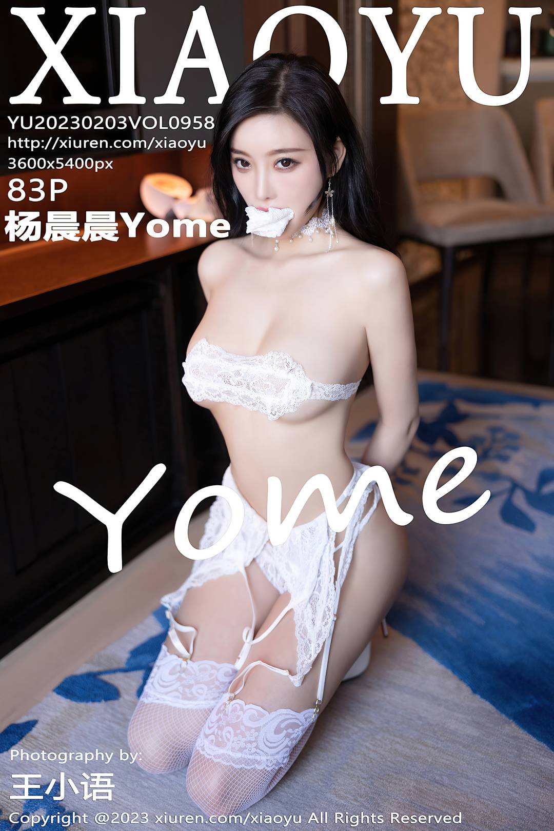 [XIAOYU语画界] 2023.02.03 VOL.958 杨晨晨Yome [83P-729MB]